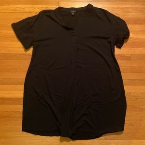 Ann Taylor Extra long t shirt/tunic size Large